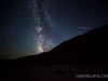 Badlands Milky Way and Meteor