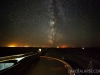 Racoon and Milky Way