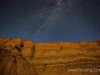 Badlands wall