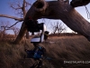 Stage Zero Dolly setup with Merlin head in South Dakota