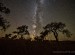 Meteor with persistent train – October 2012. One year earlier, I captured the same phenomena, in the same spot.