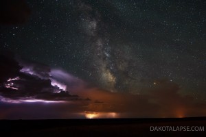 Meteor with Canon 14mm on 5D Mark III Cropped from 14mm