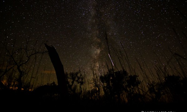 ISS and Milky Way from 3rd Camera