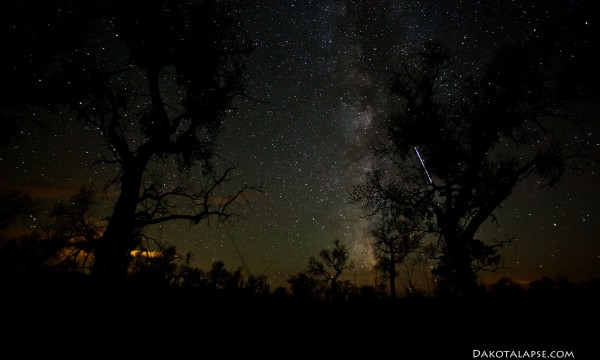 Second camera with ISS and Milky Way